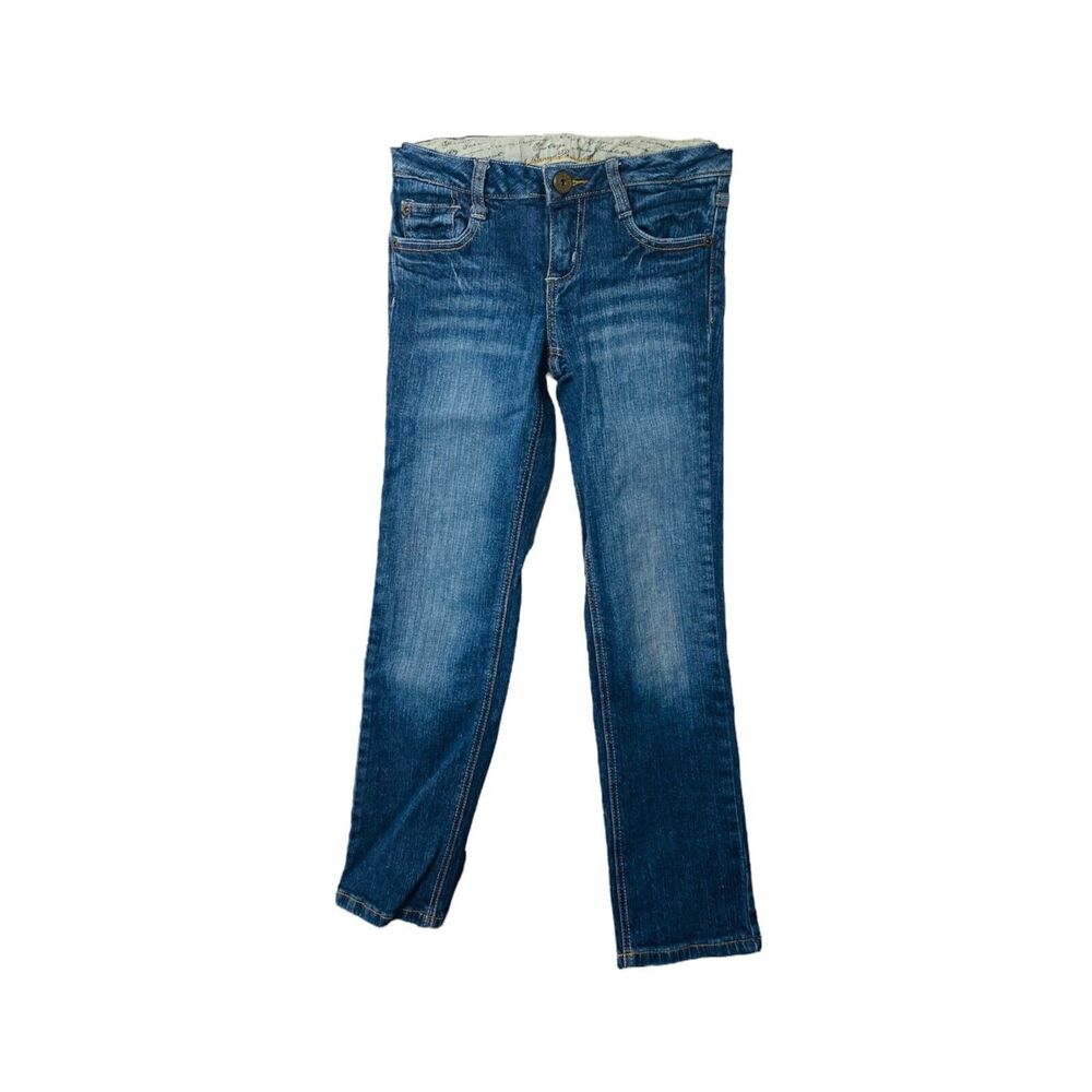 ZD Premium Girl’s Jean’s Blue Denim 5 Pocket Straight Leg Size 10 X 25